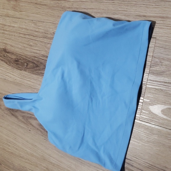 Lululemon Athletica Blue One-Shoulder Crop Top - Picture 11 of 13